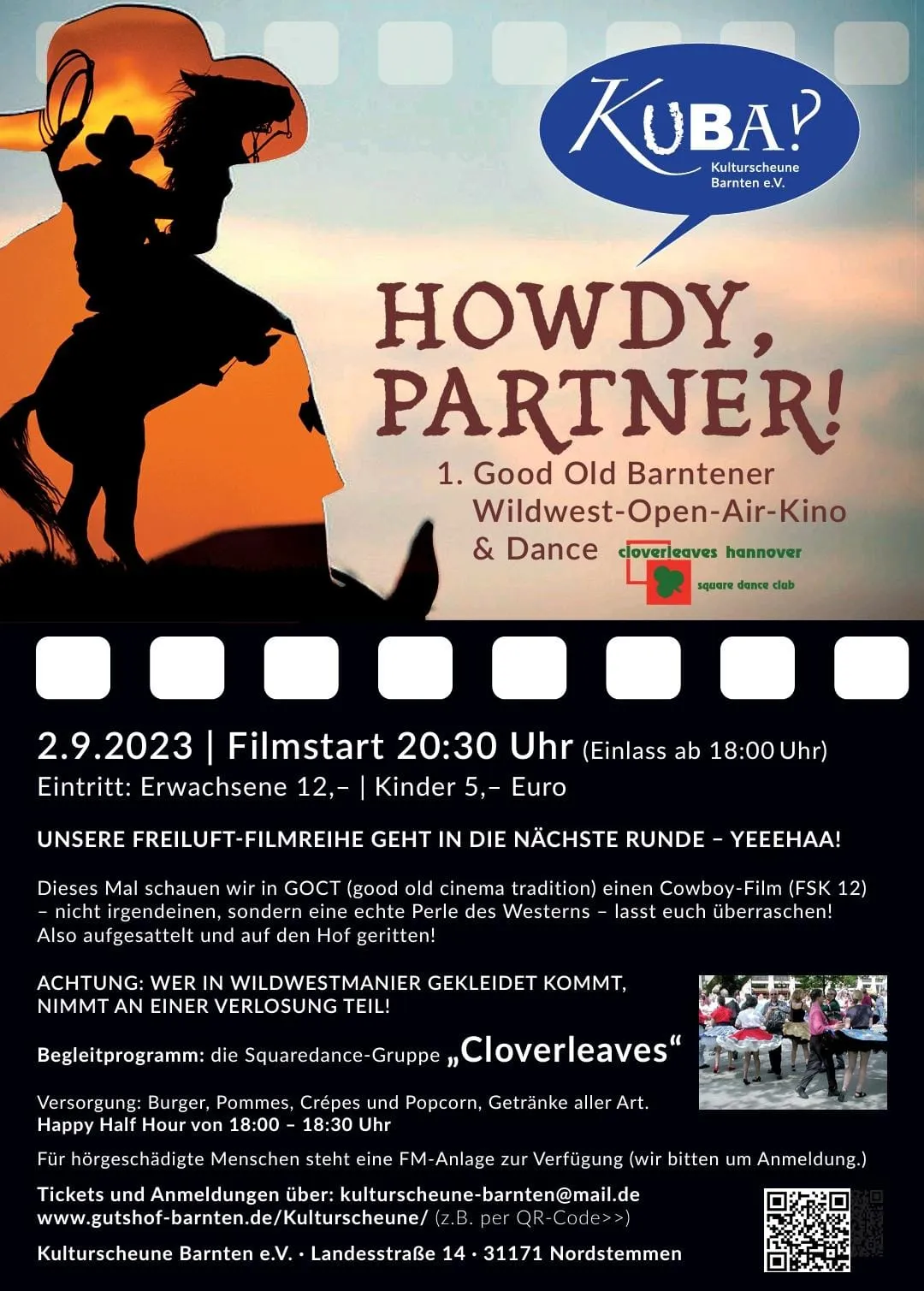 Open Air Kino - Howdy, Partner